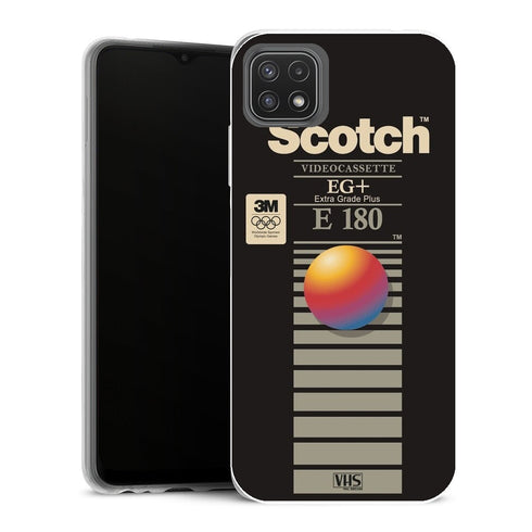 Coque Samsung Galaxy A22 5G Aesthetic VHS Scotch E180 - MaCoquePerso