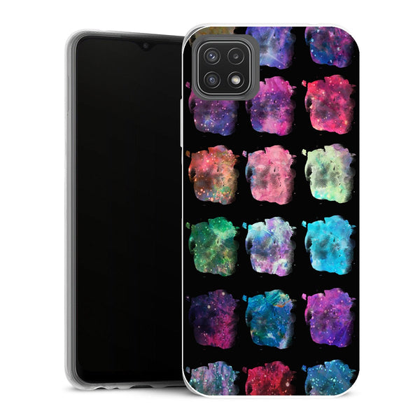 Coque Samsung Galaxy A22 5G Aesthetic watercolor space - MaCoquePerso