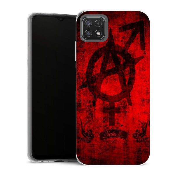 Coque Samsung Galaxy A22 5G Aesthetic we are anarchy - MaCoquePerso