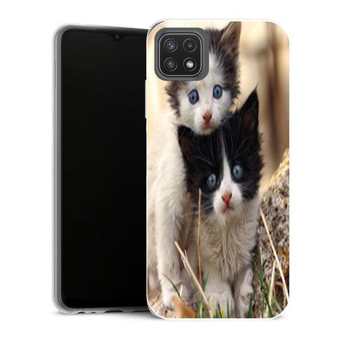 Coque Samsung Galaxy A22 5G Animaux Chatons mignons 135341202 - MaCoquePerso