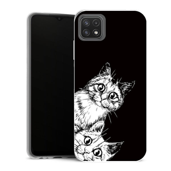 Coque Samsung Galaxy A22 5G Animaux COCO CHAT 269012725 - MaCoquePerso