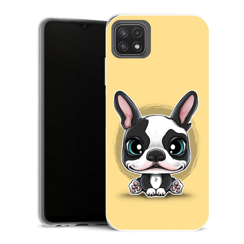Coque Samsung Galaxy A22 5G Animaux Cute puppies - MaCoquePerso