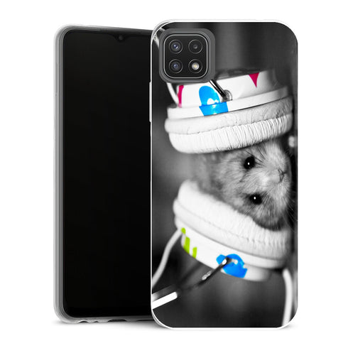 Coque Samsung Galaxy A22 5G Animaux Funny Hamster - MaCoquePerso