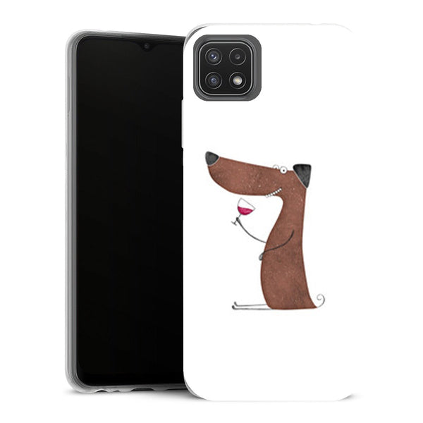 Coque Samsung Galaxy A22 5G Animaux Funny Tekel 267979949 - MaCoquePerso