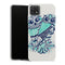 Coque Samsung Galaxy A22 5G Animaux Hiboux Turquoises - MaCoquePerso