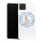 Coque Samsung Galaxy A22 5G Animaux Lapin fleur bleu - MaCoquePerso