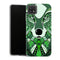 Coque Samsung Galaxy A22 5G Animaux Loup Vert Azteque - MaCoquePerso