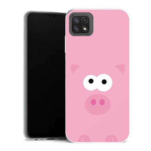 Coque Samsung Galaxy A22 5G Animaux Pig - MaCoquePerso