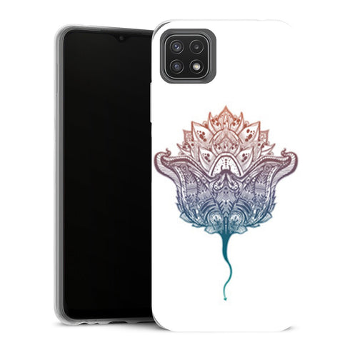 Coque Samsung Galaxy A22 5G Animaux Raie Color Maori - MaCoquePerso