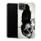 Coque Samsung Galaxy A22 5G Animaux raven and skull - MaCoquePerso