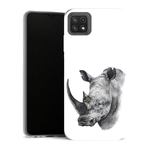 Coque Samsung Galaxy A22 5G Animaux rhino shield art - MaCoquePerso