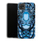 Coque Samsung Galaxy A22 5G Animaux Tigre bleu aztec - MaCoquePerso