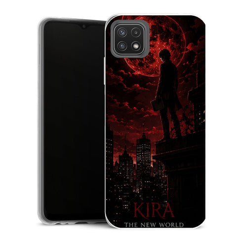 Coque Samsung Galaxy A22 5G Death Note Kira New World - MaCoquePerso