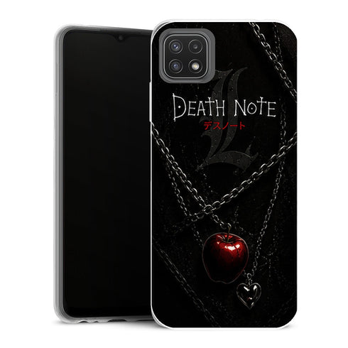 Coque Samsung Galaxy A22 5G Death Note Pomme Chaine - MaCoquePerso