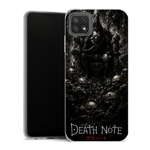 Coque Samsung Galaxy A22 5G Death Note Ryuk Trone Cranes - MaCoquePerso