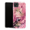 Coque Samsung Galaxy A22 5G Demon Slayer Mitsuri Kanroji Portrait Fleurs Roses - MaCoquePerso