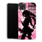 Coque Samsung Galaxy A22 5G Demon Slayer Mitsuri Kanroji Silhouette Lune Rose - MaCoquePerso