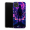 Coque Samsung Galaxy A22 5G Demon Slayer Tanjiro Kamado Dos Ville Lune Neon - MaCoquePerso