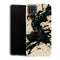 Coque Samsung Galaxy A22 5G Demon Slayer Tanjiro Kamado Encre Noire Dynamique - MaCoquePerso