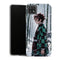 Coque Samsung Galaxy A22 5G Demon Slayer Tanjiro Kamado Foret Bambous Neige - MaCoquePerso