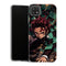 Coque Samsung Galaxy A22 5G Demon Slayer Tanjiro Kamado Posture Combat Sol - MaCoquePerso