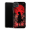 Coque Samsung Galaxy A22 5G Demon Slayer Tanjiro Kamado Silhouette Soleil Rouge - MaCoquePerso