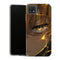 Coque Samsung Galaxy A22 5G Demon Slayer Zenitsu Agatsuma Oeil Dore Gros Plan - MaCoquePerso