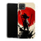 Coque Samsung Galaxy A22 5G Dragon Ball Dragon Ball Goku Samourai Soleil Rouge - MaCoquePerso