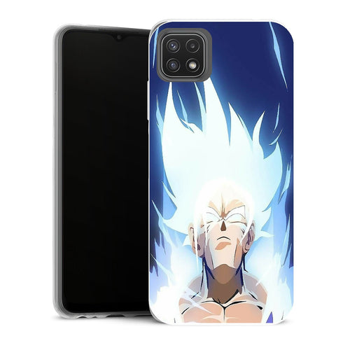 Coque Samsung Galaxy A22 5G Dragon Ball Dragon Ball Manga Nouvelles Sangoku Ultra Instinct1 - MaCoquePerso