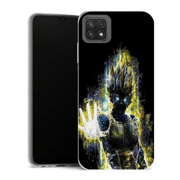 Coque Samsung Galaxy A22 5G Dragon Ball Dragon Ball Manga Nouvelles Super Vegeta - MaCoquePerso