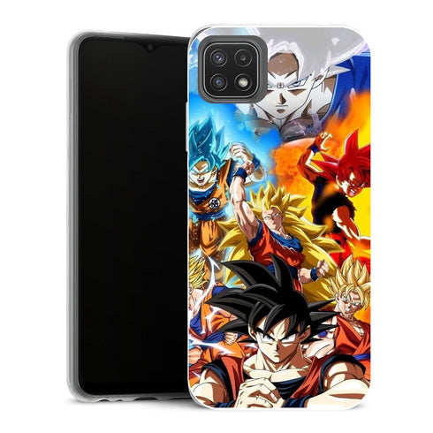 Coque Samsung Galaxy A22 5G Dragon Ball Dragon Ball Super Super Saiyan Goku - MaCoquePerso