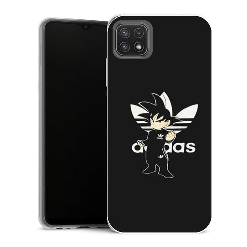 Coque Samsung Galaxy A22 5G Dragon Ball Goku Bad Guy Adidas Jogging - MaCoquePerso