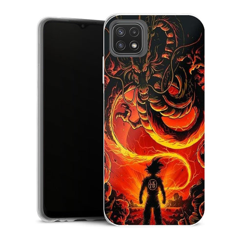 Coque Samsung Galaxy A22 5G Dragon Ball Son Goku - MaCoquePerso
