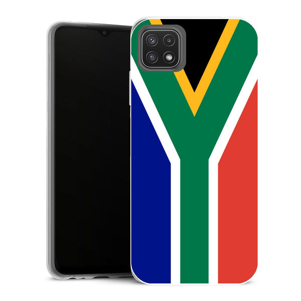 Coque Samsung Galaxy A22 5G Drapeaux Drapeau Afrique du sud - MaCoquePerso