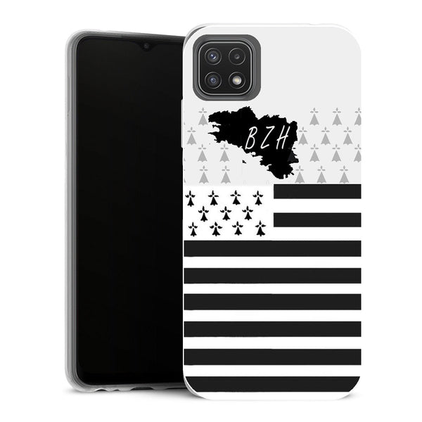 Coque Samsung Galaxy A22 5G Drapeaux Drapeau Breizh - MaCoquePerso