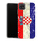 Coque Samsung Galaxy A22 5G Drapeaux Drapeau Croatie VINTAGE - MaCoquePerso