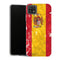 Coque Samsung Galaxy A22 5G Drapeaux Drapeau Espagne VINTAGE - MaCoquePerso