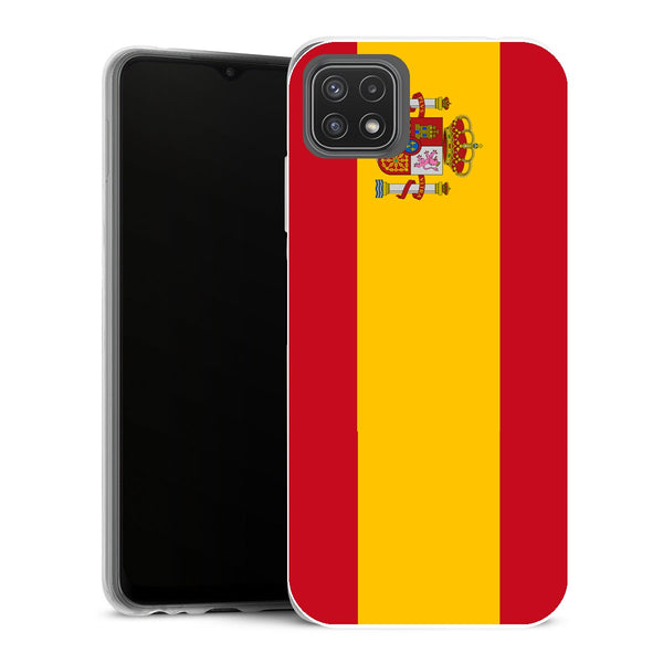 Coque Samsung Galaxy A22 5G Drapeaux Drapeau Espagne - MaCoquePerso