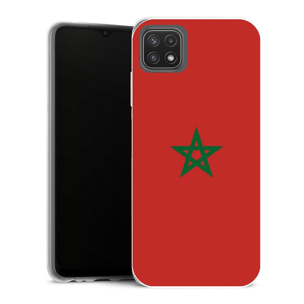 Coque Samsung Galaxy A22 5G Drapeaux Drapeau Maroc - MaCoquePerso
