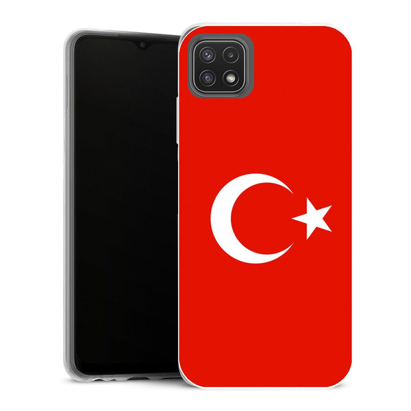 Coque Samsung Galaxy A22 5G Drapeaux Drapeau Turquie - MaCoquePerso