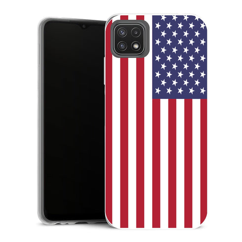 Coque Samsung Galaxy A22 5G Drapeaux Drapeau USA - MaCoquePerso