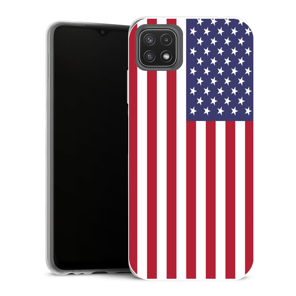 Coque Samsung Galaxy A22 5G Drapeaux Drapeau USA - MaCoquePerso