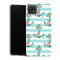 Coque Samsung Galaxy A22 5G Fleurs Ancres et fleurs - MaCoquePerso