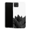 Coque Samsung Galaxy A22 5G Fleurs black leaves - MaCoquePerso