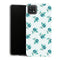 Coque Samsung Galaxy A22 5G Fleurs blue flowers - MaCoquePerso
