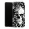 Coque Samsung Galaxy A22 5G Fleurs Crâne de dentelle gothique - MaCoquePerso