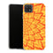 Coque Samsung Galaxy A22 5G Fleurs dahlia burning - MaCoquePerso