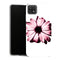 Coque Samsung Galaxy A22 5G Fleurs daisy burgundy - MaCoquePerso