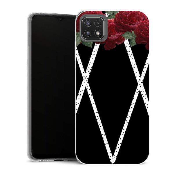Coque Samsung Galaxy A22 5G Fleurs liflow - MaCoquePerso