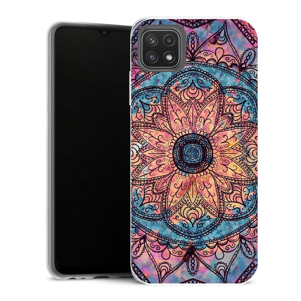 Coque Samsung Galaxy A22 5G Fleurs Mandala? Mandala - MaCoquePerso
